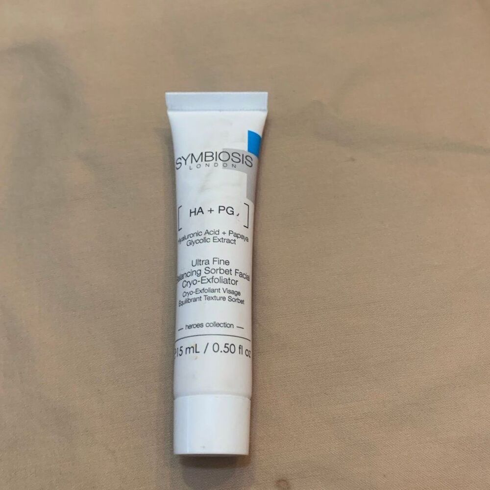 Symbiosis London Ultra Fine Balancing Sorbet Facial Cryo‑Exfoliator 15 mL/.5 oz
